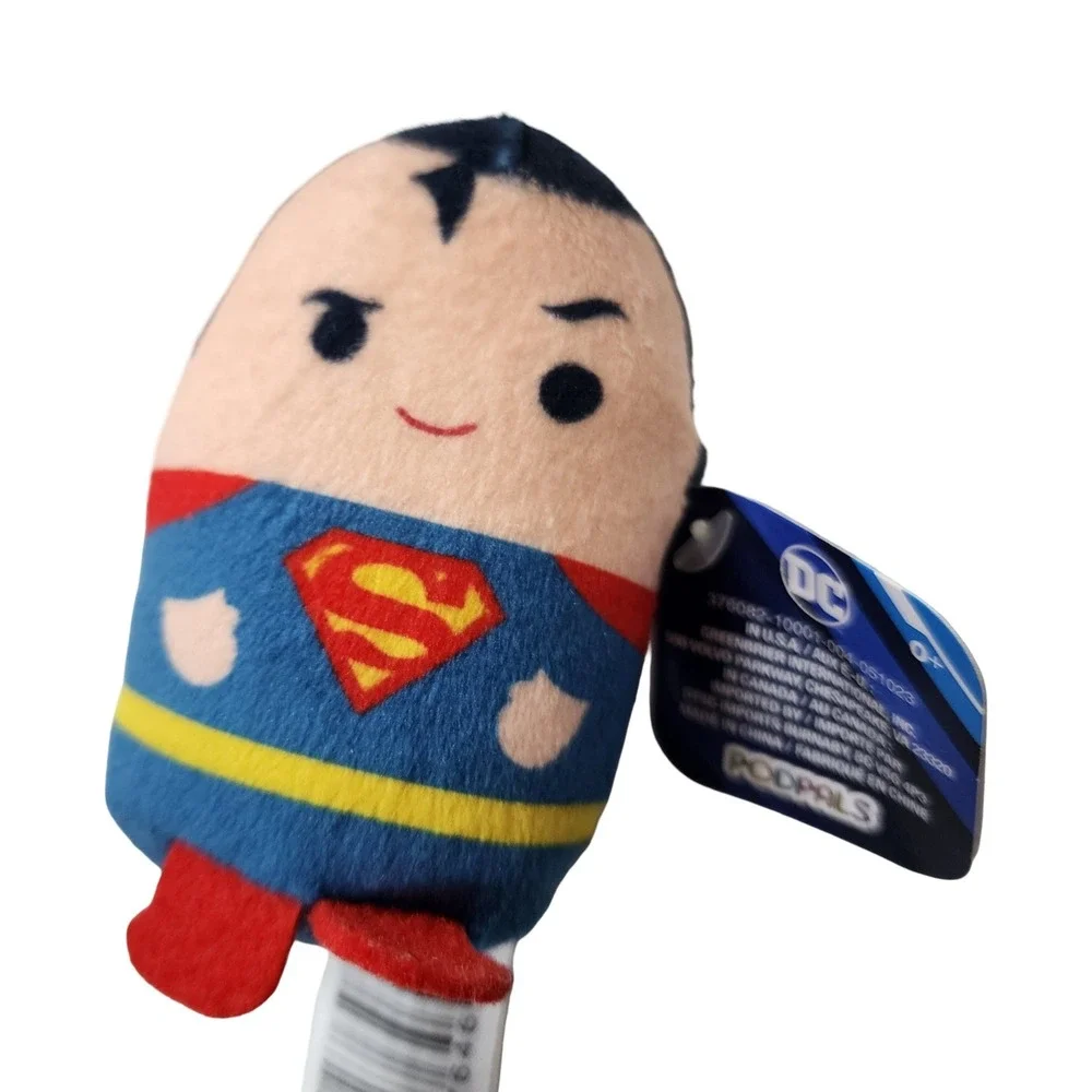 DC Comics Superman PodPals Plush Mini Toy Blue Red Yellow 3.5 Inch 2023 NEW